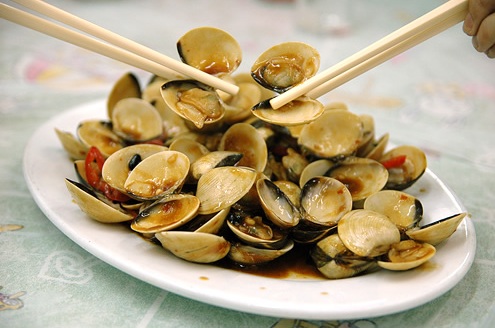 ngheu-xot-chanh-muoi ngheu-xot-chanh-muoi