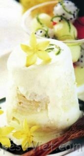 kem sau rieng va salad dua kem sau rieng va salad dua