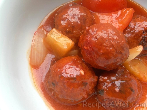 thit-ga-vien-sot-chua-ngot