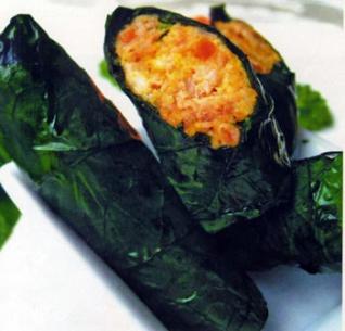 ca bien cuon la lot nuong ca bien cuon la lot nuong