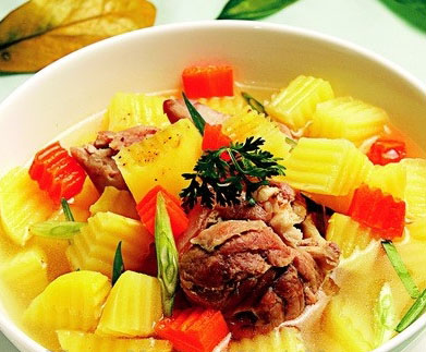 canh khoai tay gio heo canh khoai tay gio heo