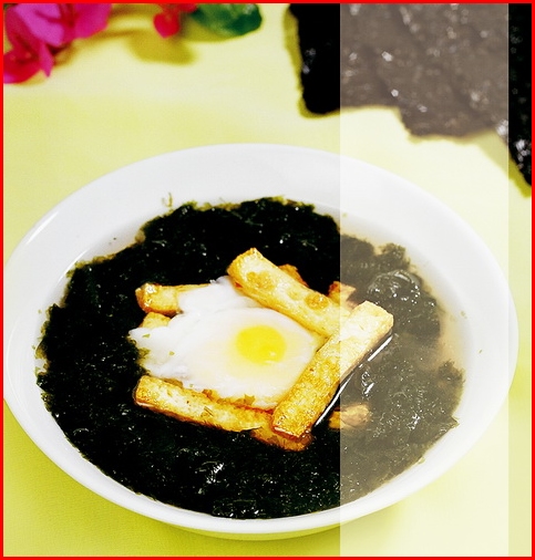 canh rong bien trung ga canh rong bien trung ga