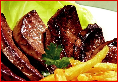 gan lon ap chao khoai tay ran gan lon ap chao khoai tay ran