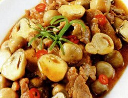 thit kho nam rom thit kho nam rom