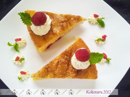 Buttermilk raspberry cake