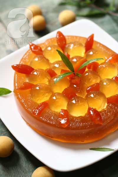 Thạch mơ nhân bánh flan - món ngon không thể chối từ 20 Thạch mơ nhân bánh flan - món ngon không thể chối từ 20