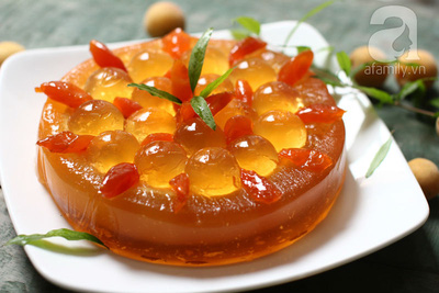 Thạch mơ nhân bánh flan - món ngon không thể chối từ 17 Thạch mơ nhân bánh flan - món ngon không thể chối từ 17