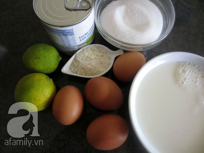 Mềm mịn thơm phức bánh flan chanh dừa 3
