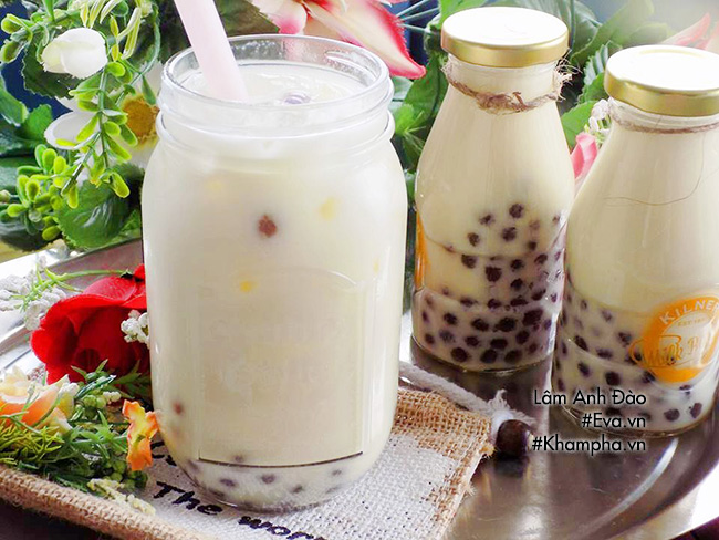 Mẹ xắn tay làm sữa đậu xanh trân châu, cả nhà ai cũng thích - 7