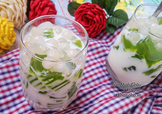 Hướng dẫn cách làm sữa chua thạch lá nếp, ăn một lần là mê - 13