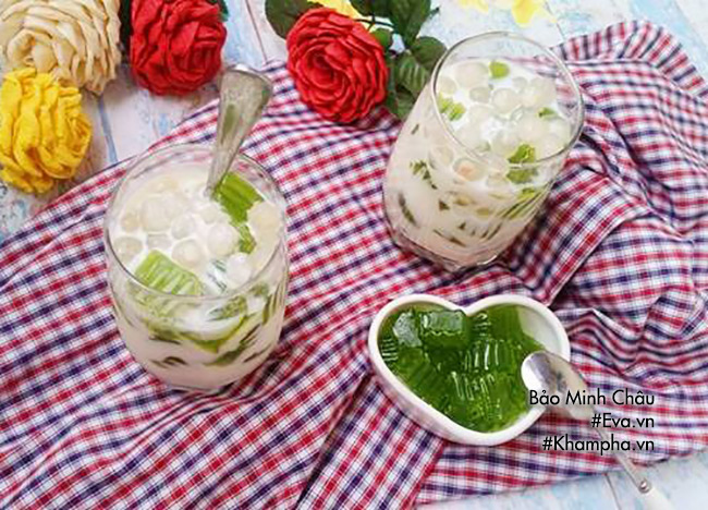 Hướng dẫn cách làm sữa chua thạch lá nếp, ăn một lần là mê - 10