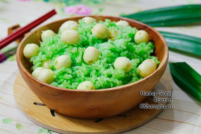 Nhân mùa sen, mẹ vào bếp làm xôi lá dứa hạt sen đãi cả nhà bữa sáng - 8