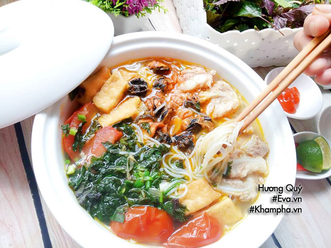 Tuyệt chiêu nấu bún ốc sườn sụn thơm lừng góc bếp đãi cả nhà bữa sáng cuối tuần - 7