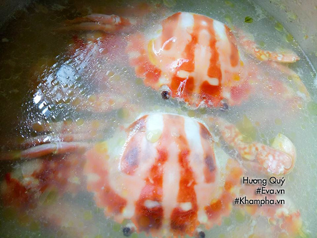 Canh ghẹ nấu rau muống nóng hổi ngọt lịm, cả nhà húp xì xụp - 4