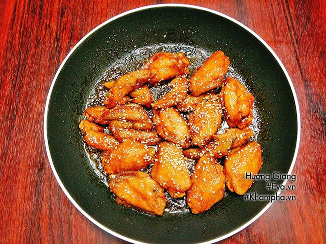 Cánh gà sốt mật ong vàng ươm, thơm phức - 6