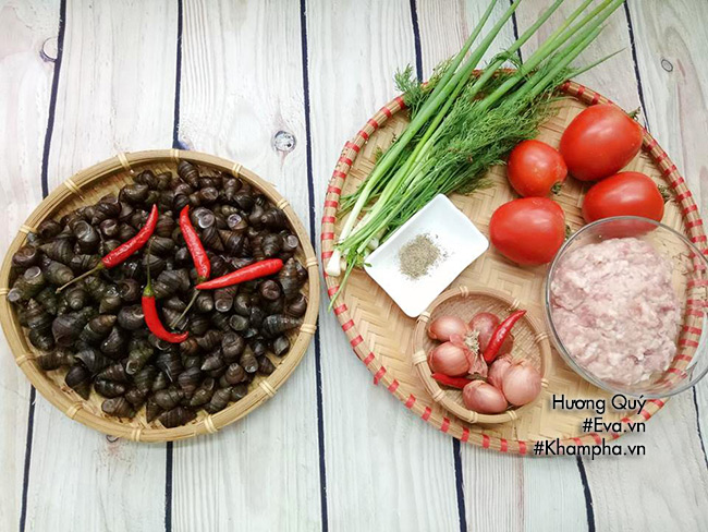 Canh ốc nấu chua thơm ngon đưa cơm ngày nắng nóng - 1