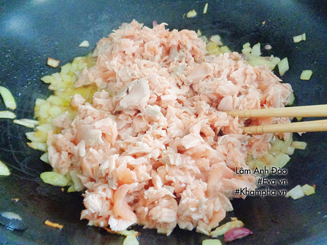 Pate cá hồi vừa ngon lại dễ làm, chồng mê con thích - 5