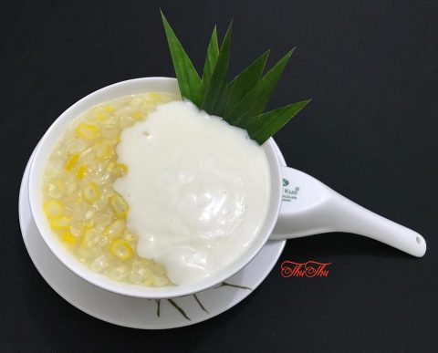 Cách nấu chè bắp nước cốt dừa thơm béo 1