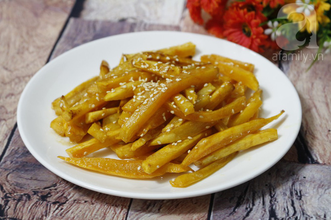 Mùa thu se lạnh, ăn khoai lang chiên bơ thơm lừng là hợp nhất - Ảnh 5. Mùa thu se lạnh, ăn khoai lang chiên bơ thơm lừng là hợp nhất - Ảnh 5.