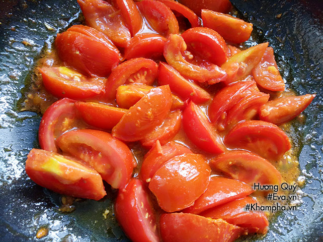 Bún riêu cua sườn sụn nóng hổi vừa ăn vừa thổi - 6