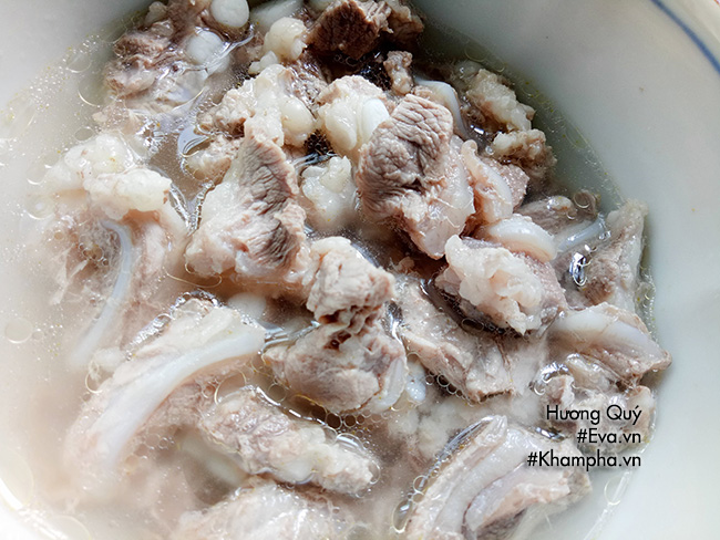 Bún riêu cua sườn sụn nóng hổi vừa ăn vừa thổi - 4