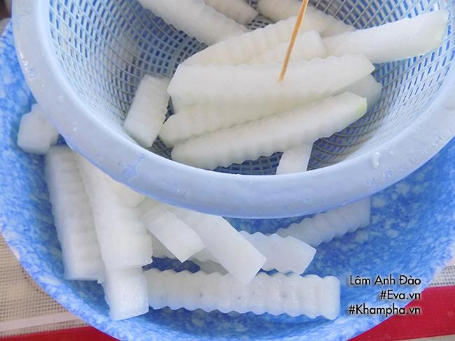 Cách làm mứt bí đao trắng giòn tự nhiên đón Tết - 5