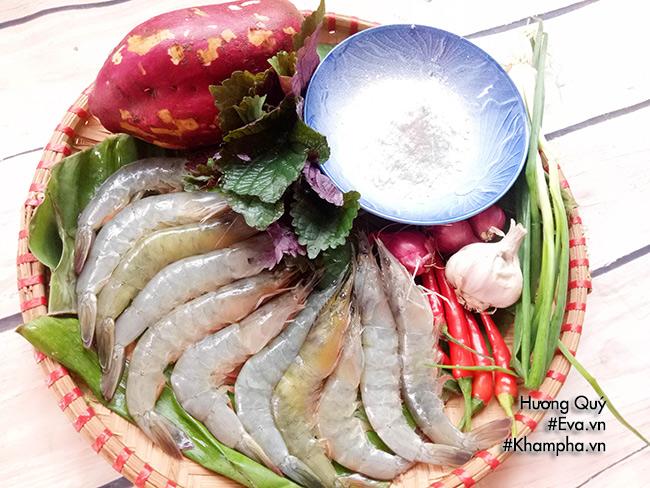 Tôm cuộn khoai lang chiên ngòn thơm nóng bỏng lưỡi - 1