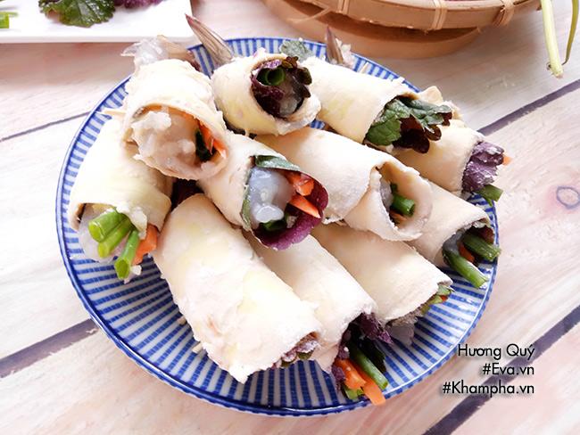 Tôm cuộn khoai lang chiên ngòn thơm nóng bỏng lưỡi - 6