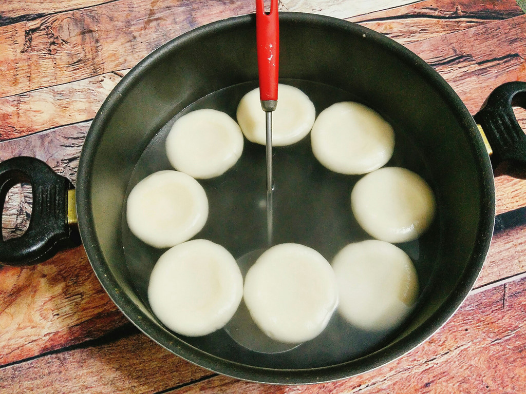 Cach lam banh chay nhan dau xanh dung chuan hinh anh 6